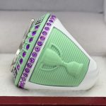 5 STAR EASTER BUNNY FINALIST RING --- WHITE BODY, PURPLE STONES (ITEM #36-69) - Image 2