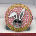 5 STAR EASTER BUNNY FINALIST RING --- TEAL BODY (ITEM #36-65) - Image 3
