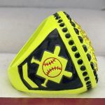 ROUND SOFTBALL RING --- NEON YELLOW BODY (Item #55-148) - Image 4