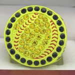 ROUND SOFTBALL RING --- NEON YELLOW BODY (Item #55-148) - Image 3