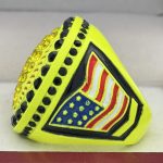 ROUND SOFTBALL RING --- NEON YELLOW BODY (Item #55-148) - Image 2