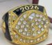 flashy 2026 football ring with gold, black and silver colors