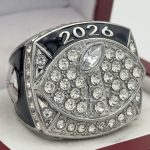 CLASSIC FOOTBALL 2026 PARTICIPATION RING --- SILVER BODY (Item #54-65)