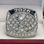 CLASSIC FOOTBALL 2026 PARTICIPATION RING --- SILVER BODY (Item #54-65) - Image 3