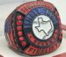 red and blue championship ring