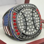 BALL CHAMPION RING --- GUNMETAL BODY, BLACK LACES (Item #30-60)