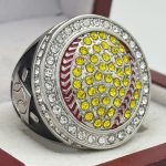 ROUND SOFTBALL RING --- SILVER BODY (Item #30-176)