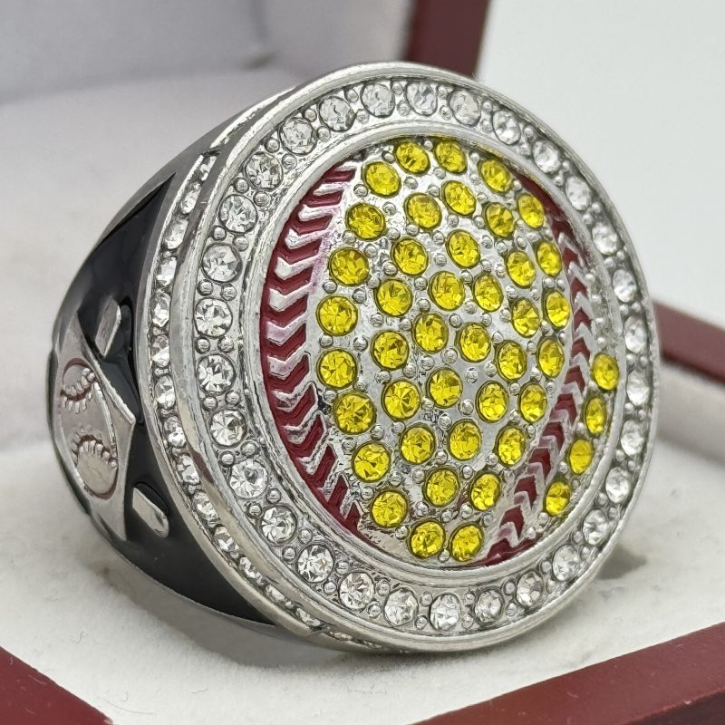 discounted silver softball championship ring