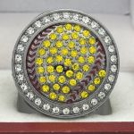 ROUND SOFTBALL RING --- GUN METAL BODY (Item #30-161) - Image 3