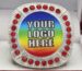 front facing championship ring with customizable logo
