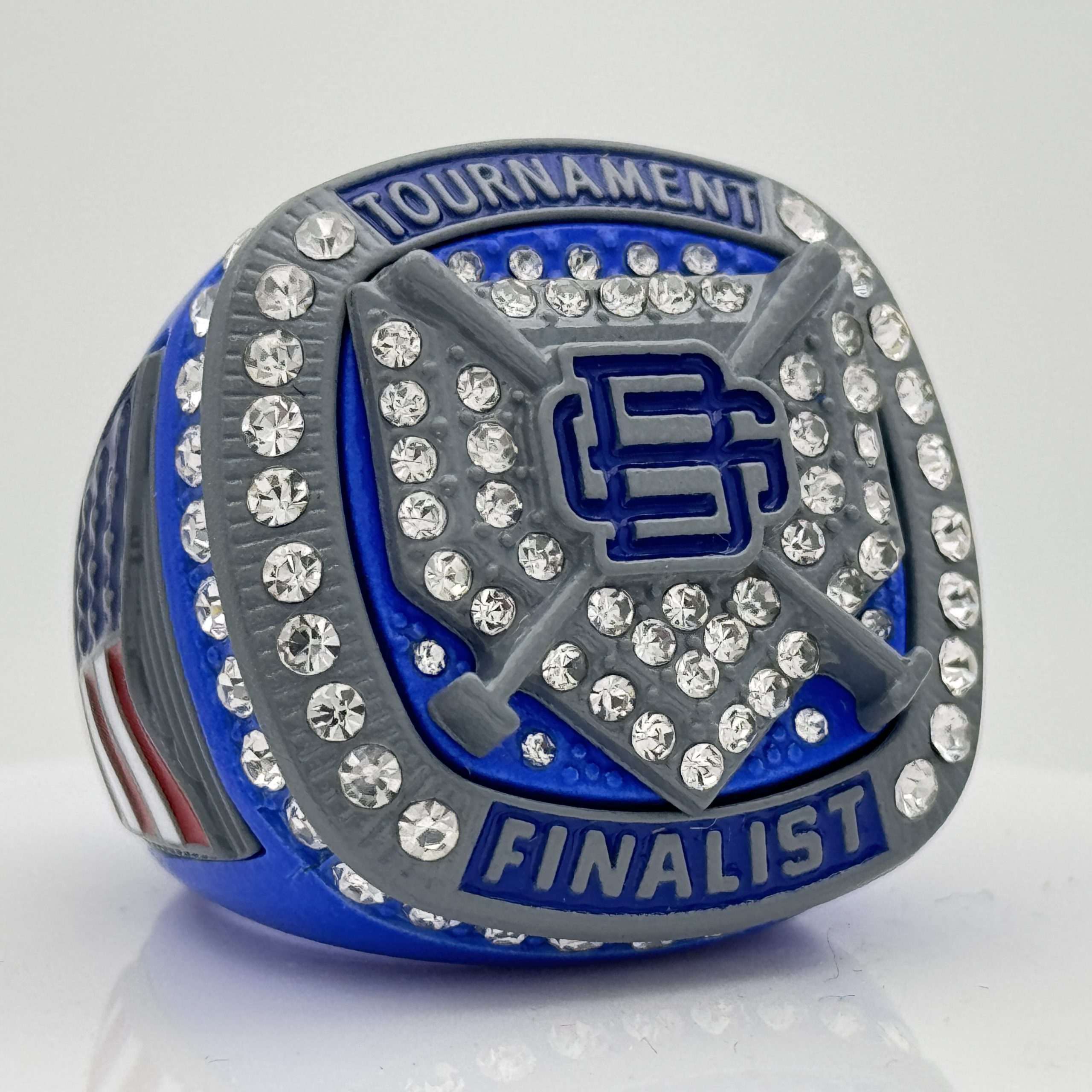 blue finalist ring