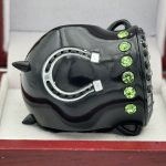 POT OF GOLD FINALIST RING --- BLACK BODY, SILVER GLITTER (ITEM #36-81) - Image 6