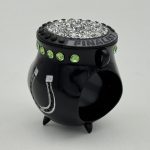POT OF GOLD FINALIST RING --- BLACK BODY, SILVER GLITTER (ITEM #36-81) - Image 3