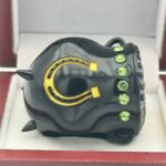 POT OF GOLD CHAMPION RING --- BLACK BODY, GOLD GLITTER (ITEM #36-84) - Image 4