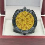 POT OF GOLD CHAMPION RING --- BLACK BODY, GOLD GLITTER (ITEM #36-84) - Image 3