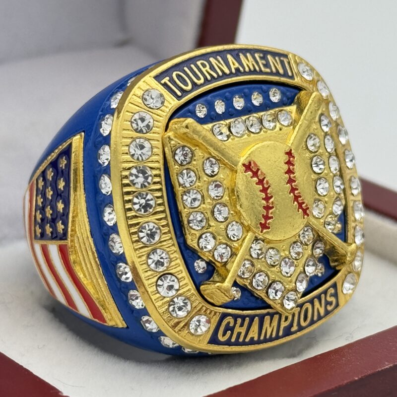 gold softball tournament champions ring