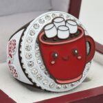 HOT COCOA PARTICIPATION RING --- BROWN BODY (Item #36-124)
