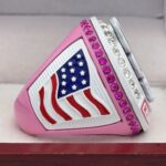 5 STAR WINGS OF HOPE CHAMPION RING --- PINK BODY, WHITE SIDES (Item #36-108) - Image 4