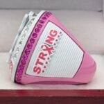 5 STAR WINGS OF HOPE CHAMPION RING --- PINK BODY, WHITE SIDES (Item #36-108) - Image 2