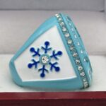 SNOWMAN CHAMPION RING --- LIGHT BLUE BODY (Item #36-104) - Image 4