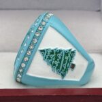 SNOWMAN CHAMPION RING --- LIGHT BLUE BODY (Item #36-104) - Image 2