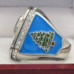 CHRISTMAS GIFT PARTICIPATION RING --- SILVER BODY (Item #36-129) - Image 2
