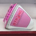 5 STAR WINGS OF HOPE FINALIST RING --- WHITE BODY, PINK SIDES (Item #36-105) - Image 3