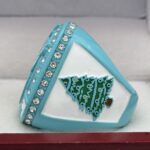 SNOWMAN FINALIST RING --- LIGHT BLUE BODY (Item #36-101) - Image 2