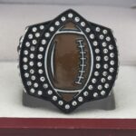 FOOTBALL PARTICIPATION RING --- BLACK BODY, PAINTED BALL (Item #55-153) - Image 3
