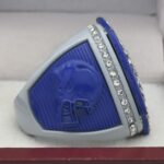 5 STAR LEGACY FOOTBALL FINALIST RING --- GREY BODY, BLUE SIDES (Item #51-153) - Image 4