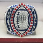 5 STAR LEGACY FOOTBALL FINALIST RING --- WHITE BODY, SILVER SIDES (Item #51-149) - Image 3