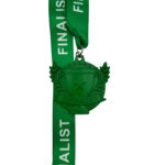 ALL SPORTS TROPHY FINALIST MEDAL --- GREEN (Item #63-94) - Image 2