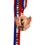 ALL SPORTS TROPHY FINALIST MEDAL --- ROSE GOLD (Item #63-104) - Image 2