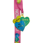 CANDY HEARTS CHAMPION MEDAL --- GOLD (Item #36-121) - Image 2