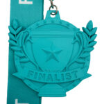 ALL SPORTS TROPHY FINALIST MEDAL --- TEAL (Item #63-92)