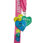 CANDY HEARTS FINALIST MEDAL --- SILVER (Item #36-160) - Image 2