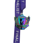 ALL SPORTS TROPHY FINALIST MEDAL --- RAINBOW (Item #63-108) - Image 2