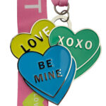 CANDY HEARTS FINALIST MEDAL --- SILVER (Item #36-160)
