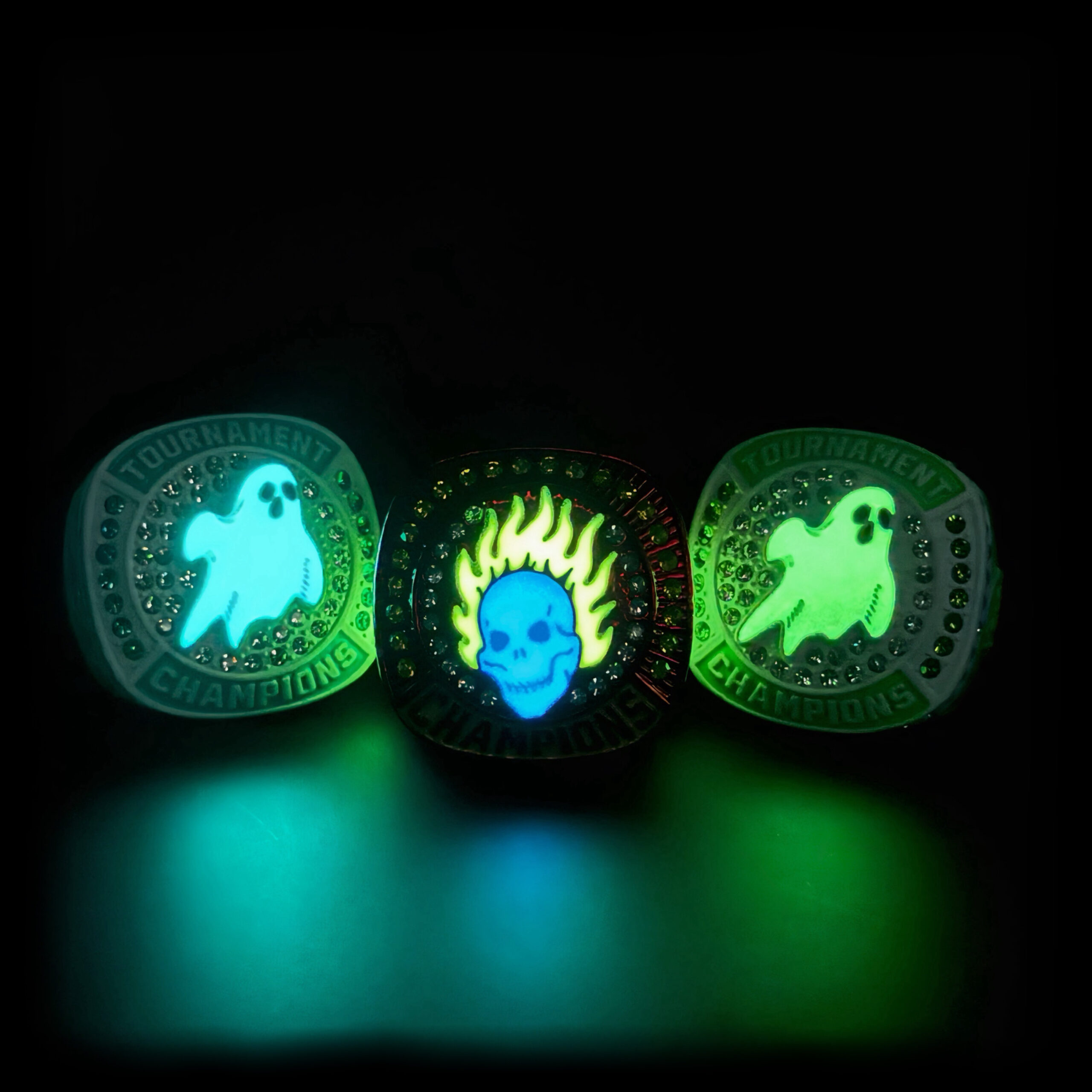 glow in the dark championship rings
