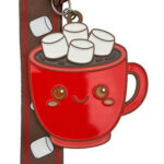 HOT COCOA PARTICIPATION MEDAL --- BROWN (Item #36-157)