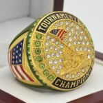 5 STAR VALOR CHAMPION RING --- GREEN BODY (Item #36-12)