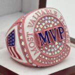 MVP ALL SPORT RING --- PINK BODY, PRISMATIC STONE (Item #53-24)