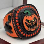 JACK O' LANTERN PARTICIPATION RING --- BLACK BODY (Item #36-136)