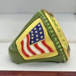 5 STAR VALOR CHAMPION RING --- GREEN BODY (Item #36-12) - Image 4