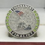 5 STAR VALOR FINALIST RING --- GREEN BODY (Item #36-09) - Image 3