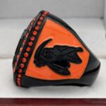 JACK O' LANTERN PARTICIPATION RING --- BLACK BODY (Item #36-136) - Image 2