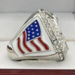 FLAG FOOTBALL CHAMPION RING --- SILVER BODY (Item #51-185) - Image 4