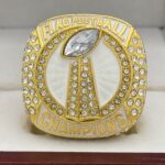 FLAG FOOTBALL CHAMPION RING --- GOLD BODY (Item #51-188) - Image 3