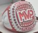 pink and white MVP ring