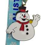 SNOWMAN FINALIST MEDAL --- SILVER (Item #36-117)